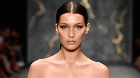 bella hadid naked|Bella Hadid Poses Nude for French Vogue